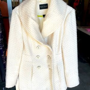 WhiteHouseBlackMarket white pea coat